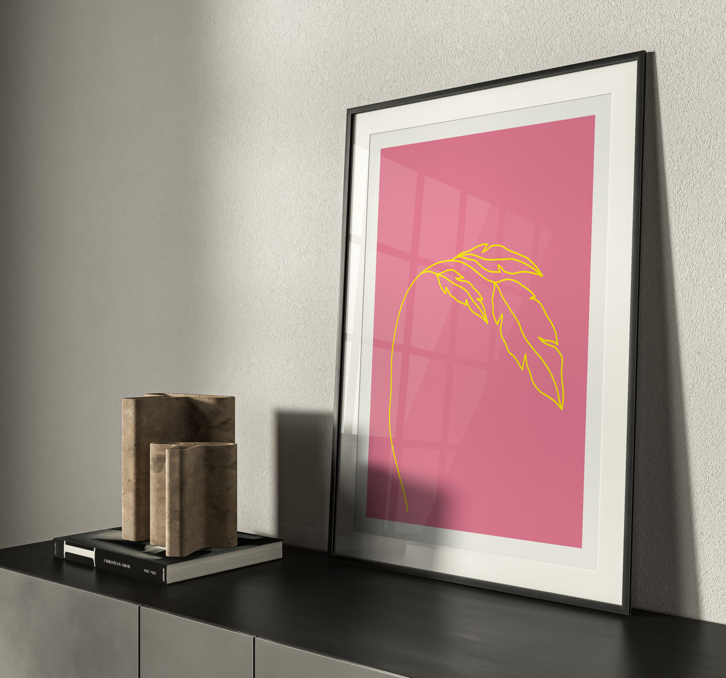 Plant Pink Funk Print