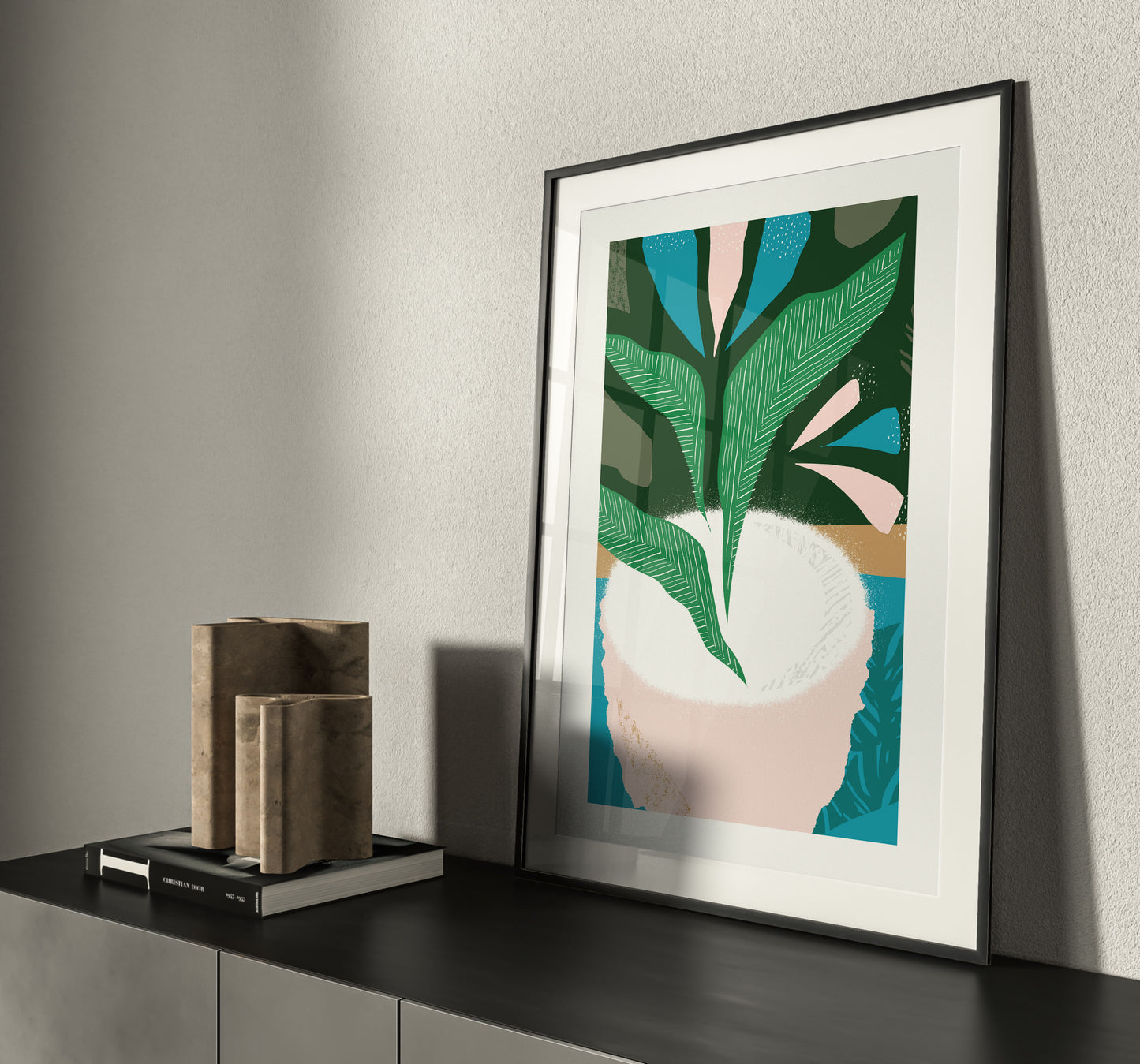 Plant Pot Jungle Print