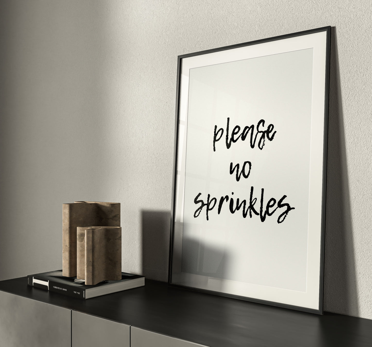 Please No Sprinkles Print