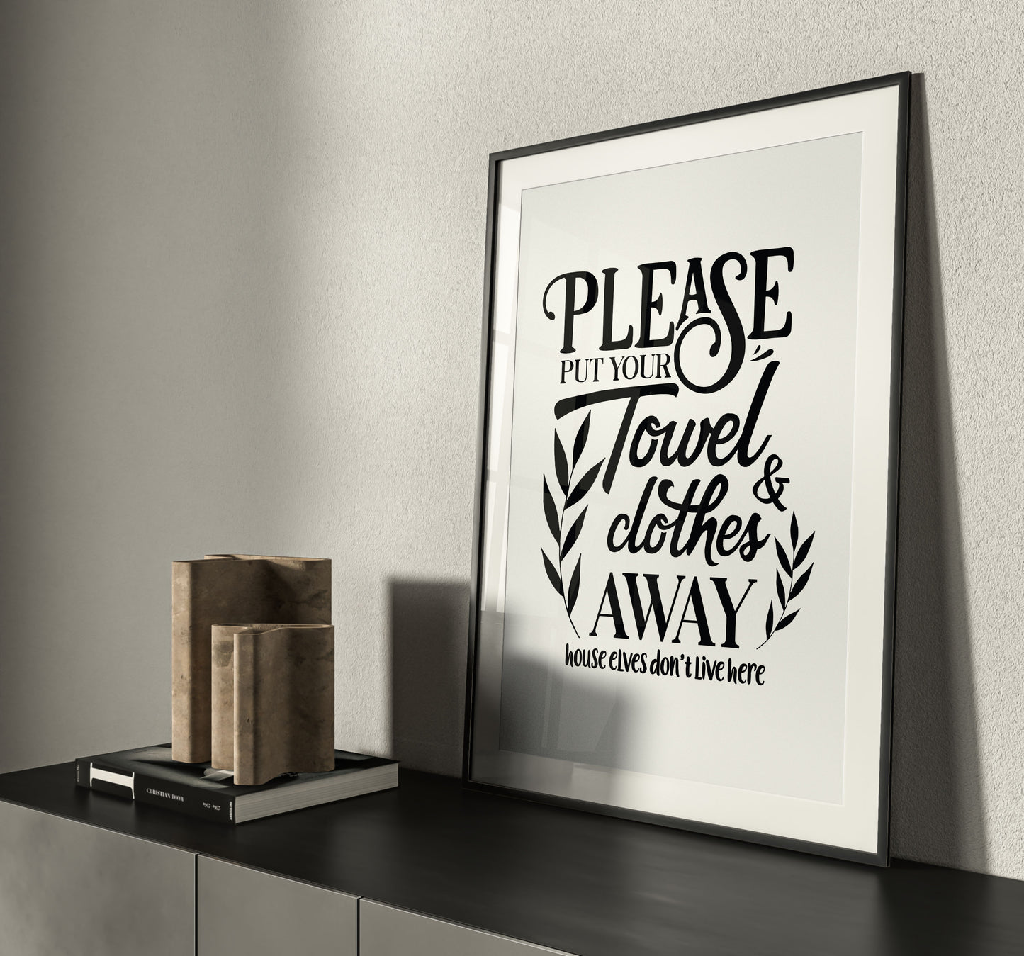 Please Put Your Towel Away Print