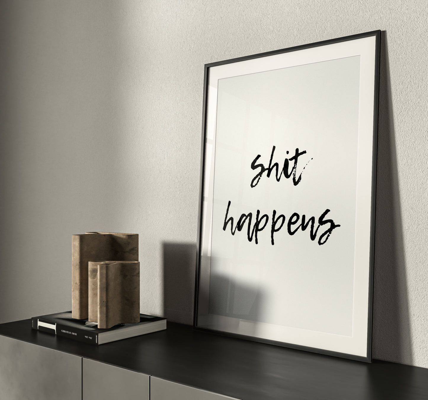 Shit Happens Print