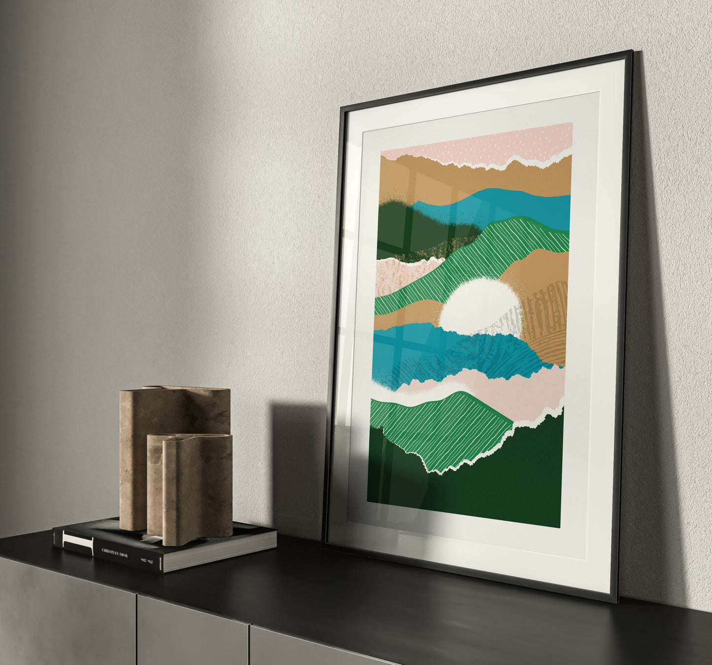 Sunrise Jungle Print
