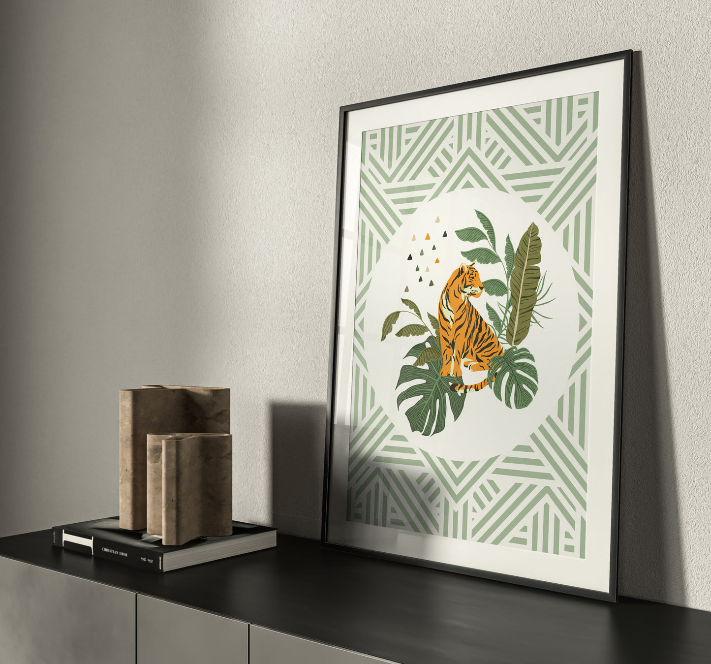 Wild Collection Aztec Tiger Print