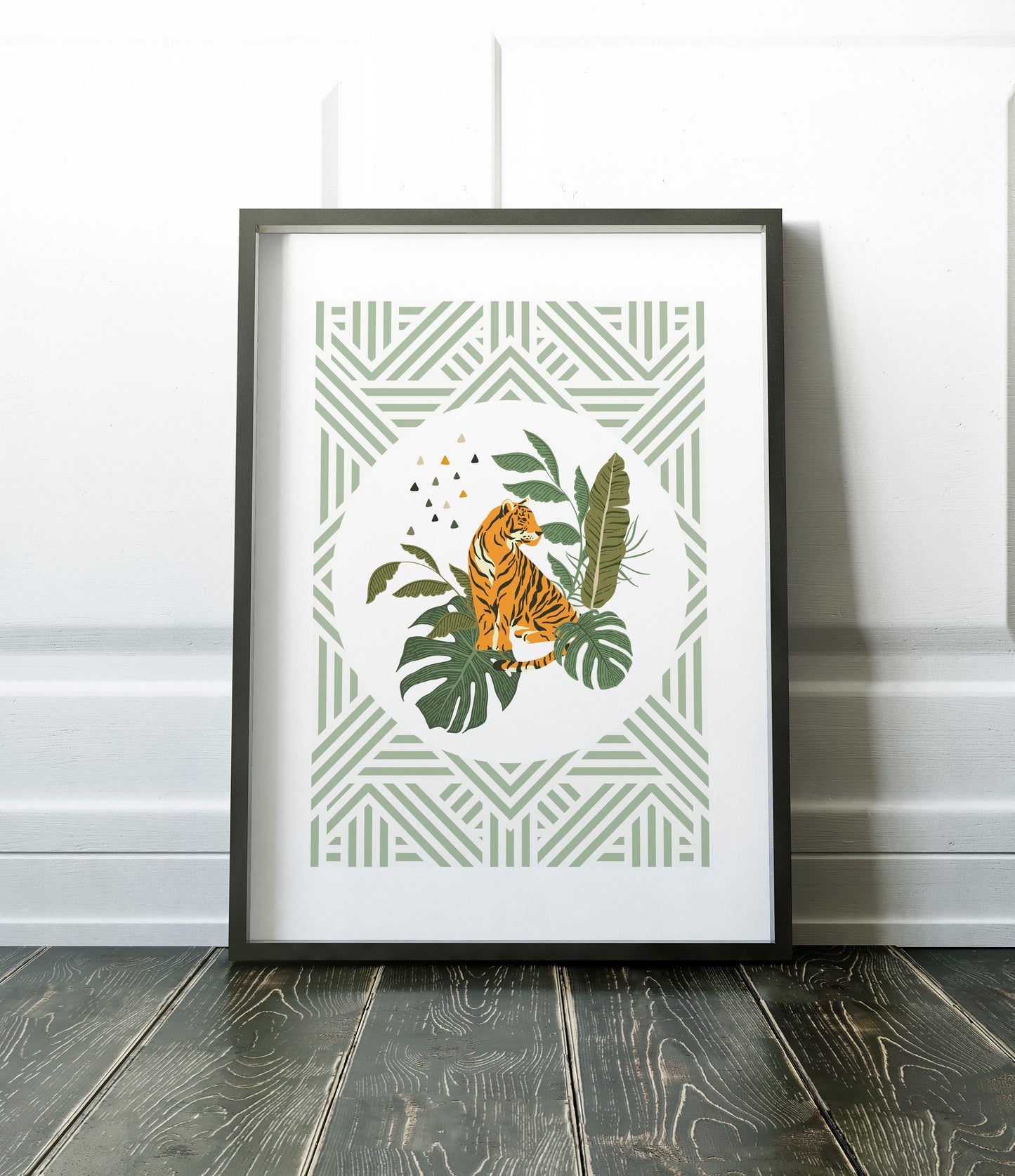 Wild Collection Aztec Tiger Print