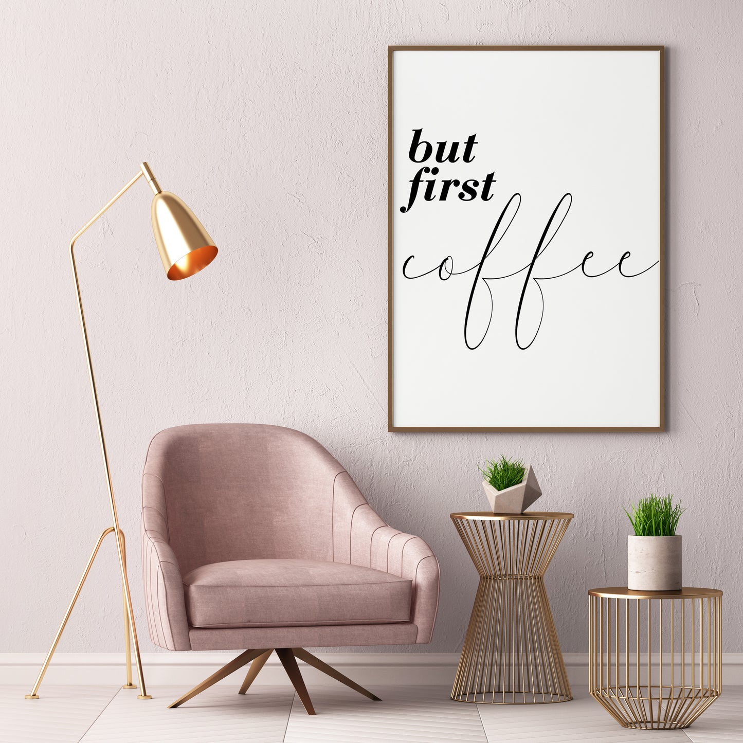 But First Coffee Print