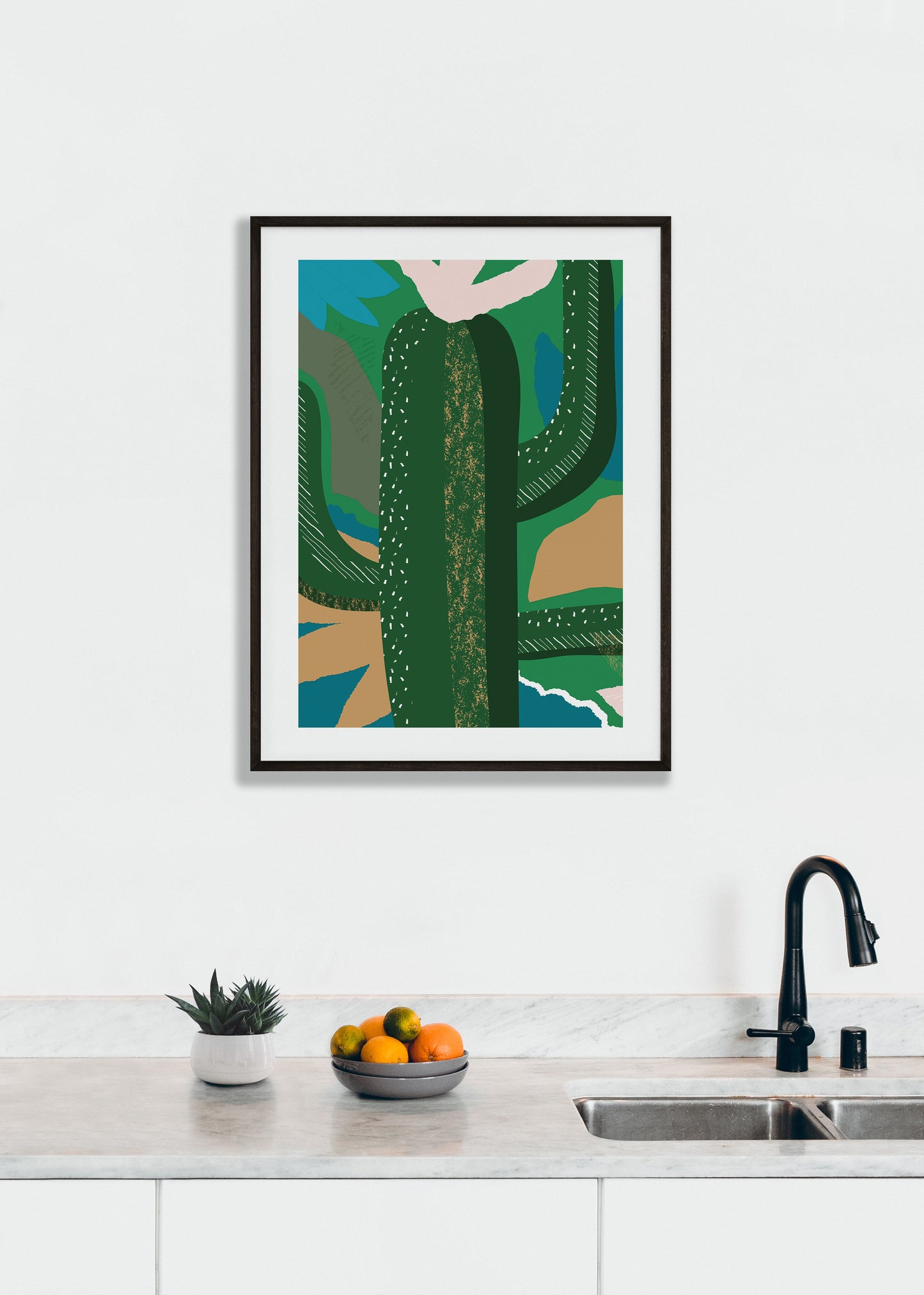 Cactus Jungle Print