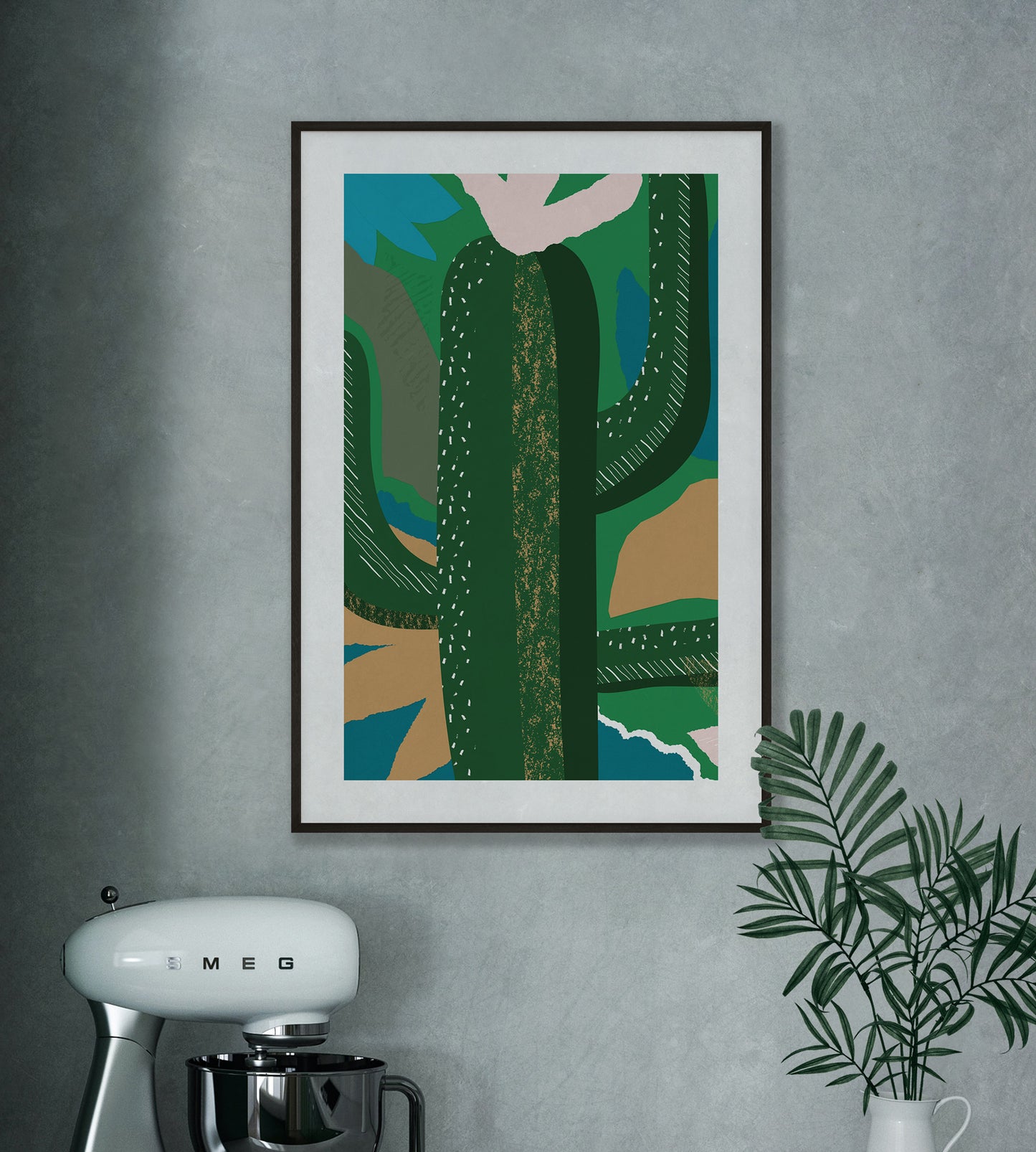 Cactus Jungle Print