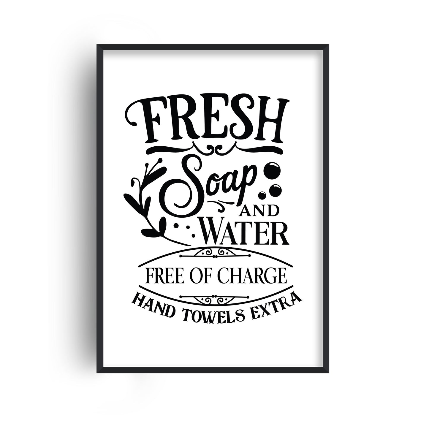 Fresh Soap Print