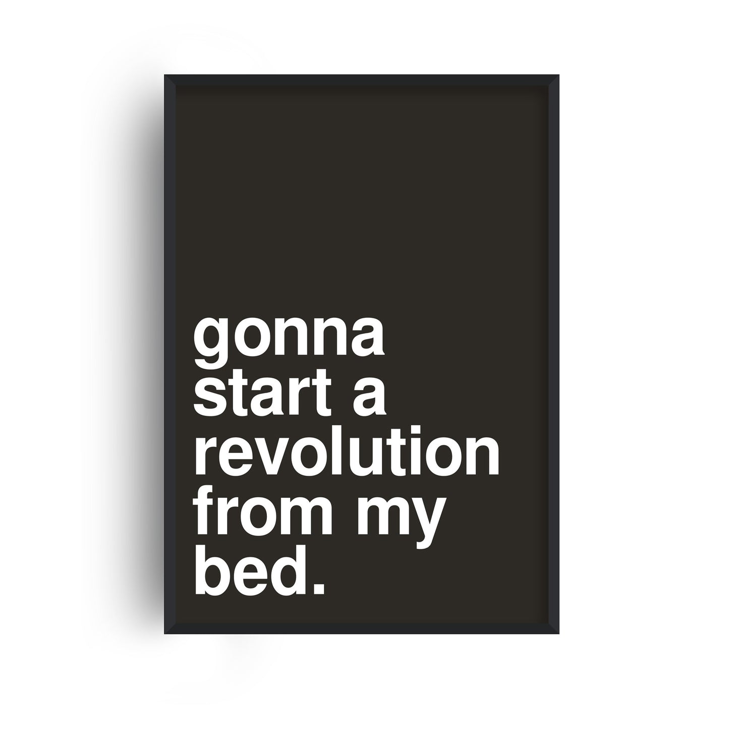 Revolution Black Print
