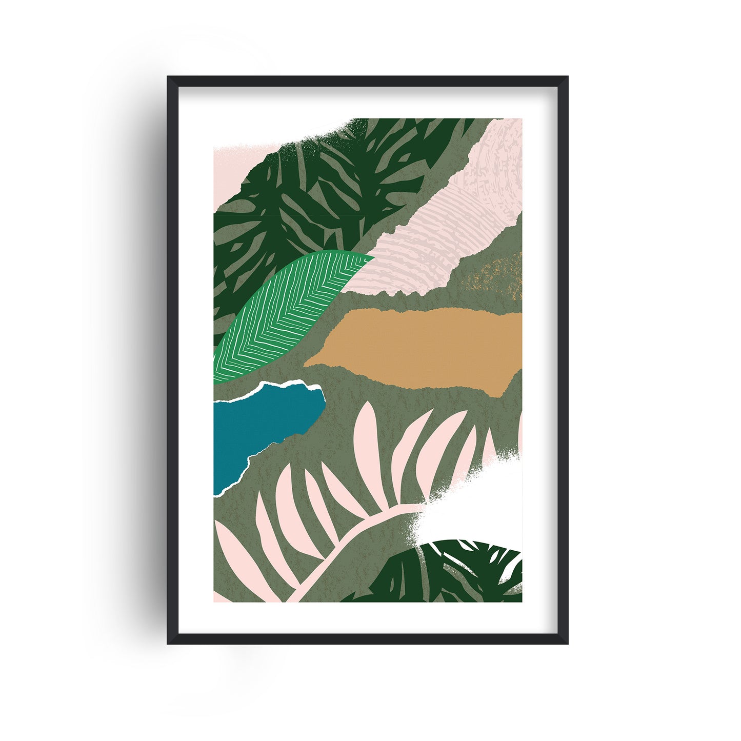 Mismatch Jungle Print