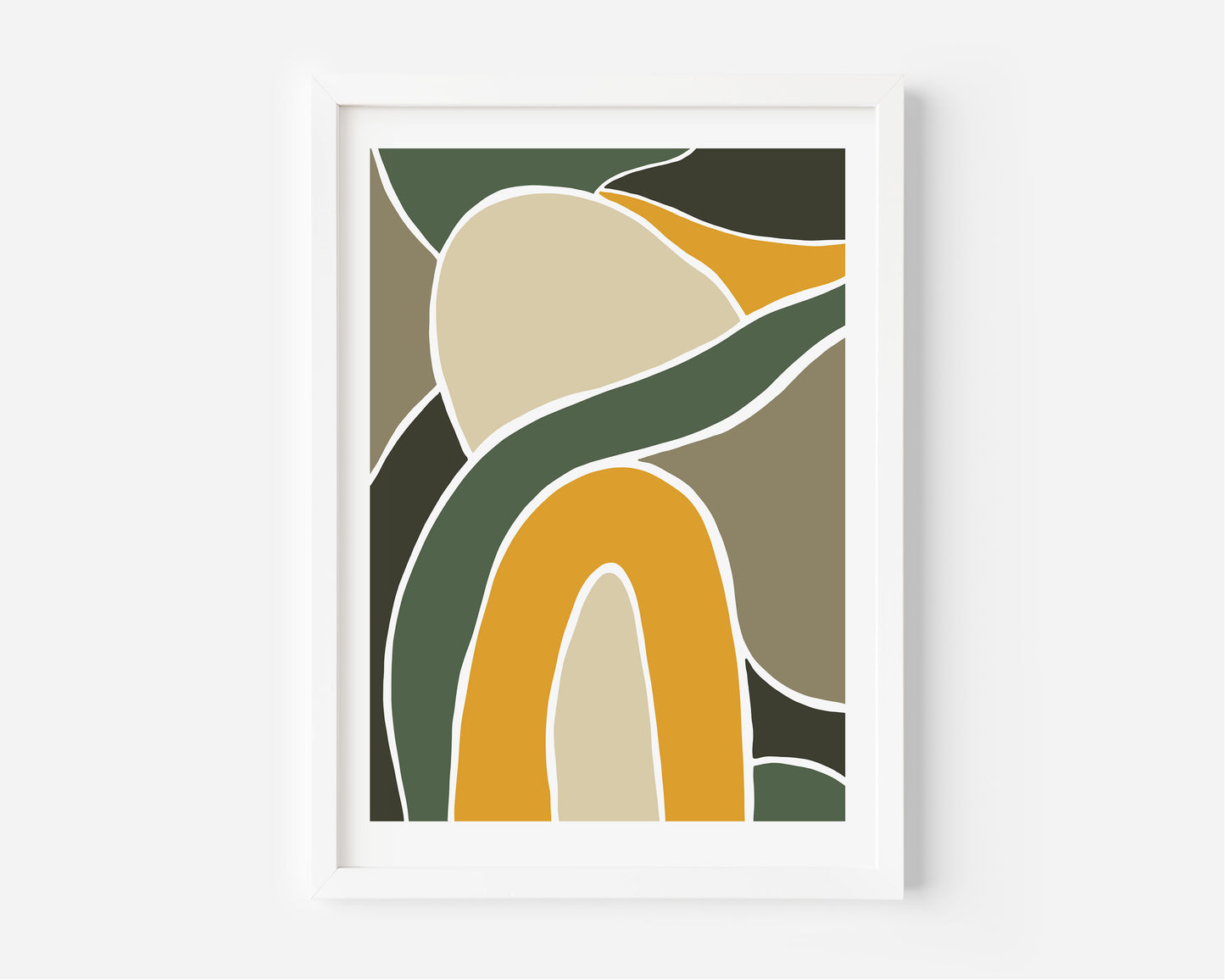 Wild Collection Rainbow Hills Print