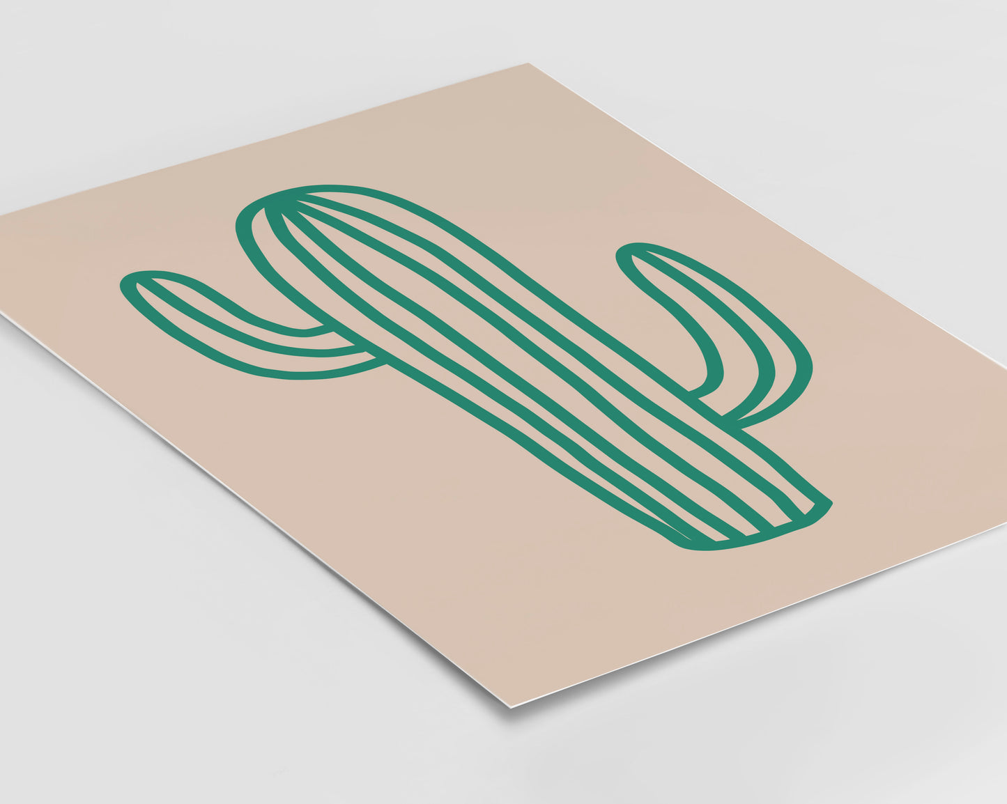 Cactus Green Print