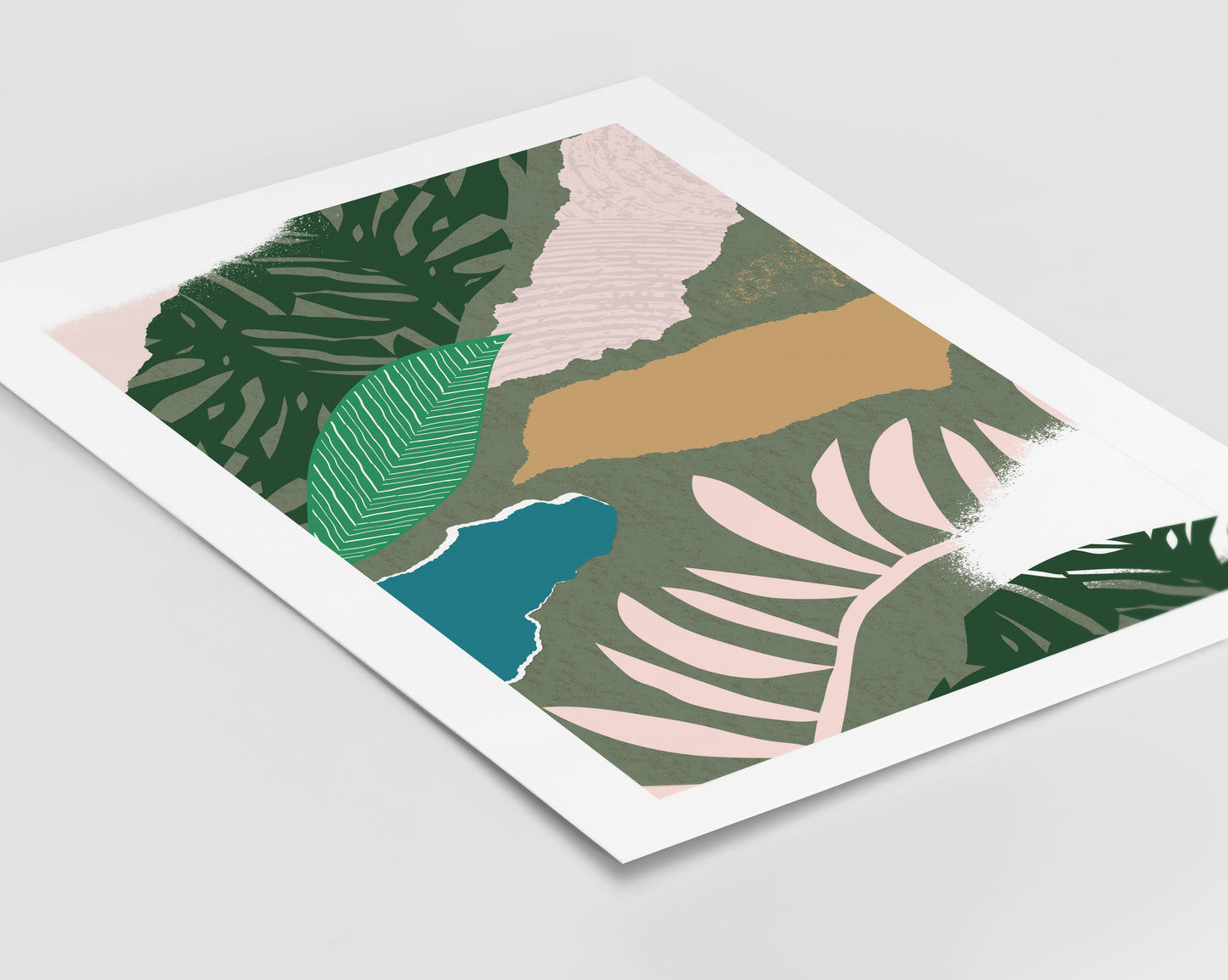 Mismatch Jungle Print