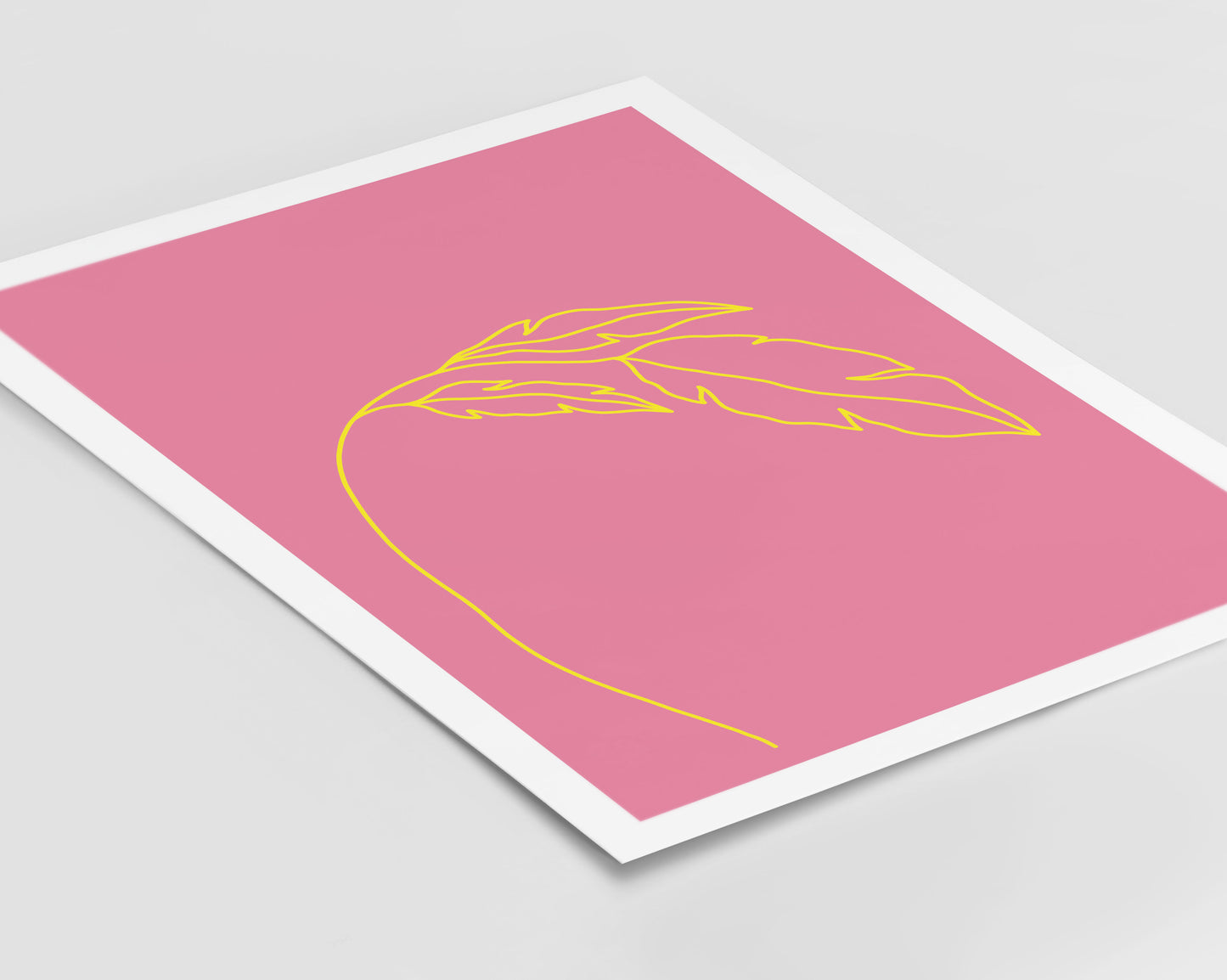 Plant Pink Funk Print