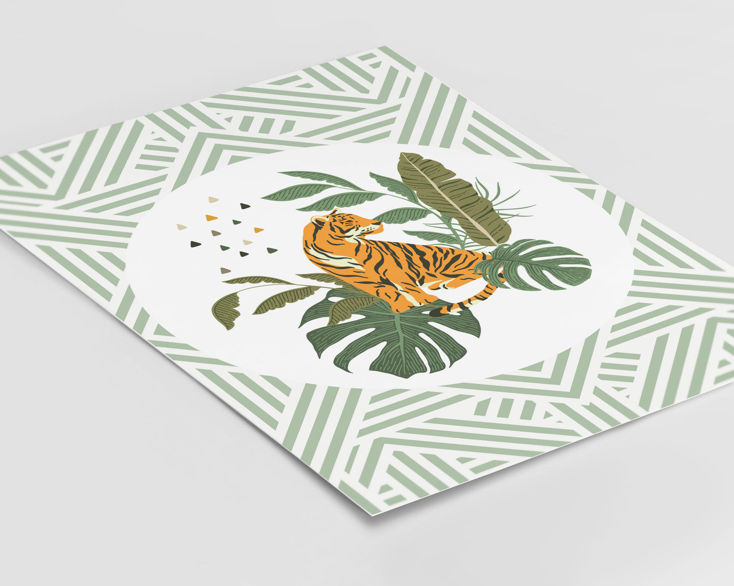 Wild Collection Aztec Tiger Print