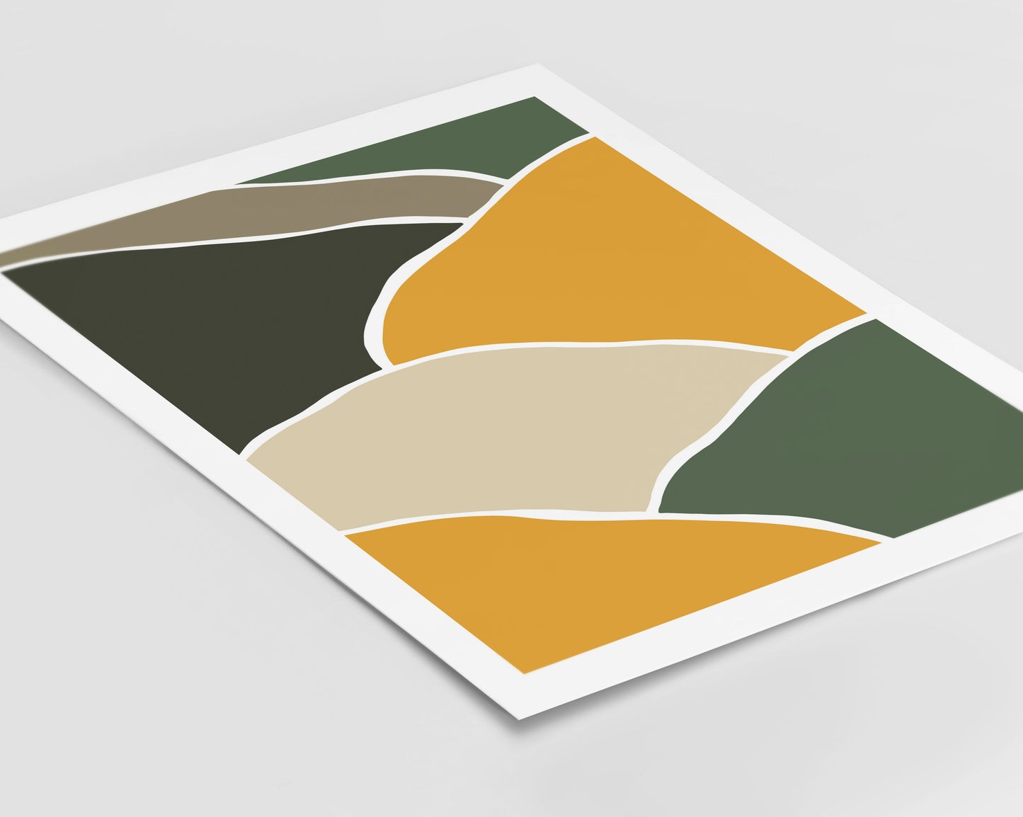 Wild Collection Hills Print