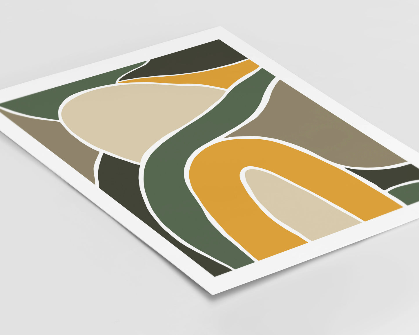 Wild Collection Rainbow Hills Print