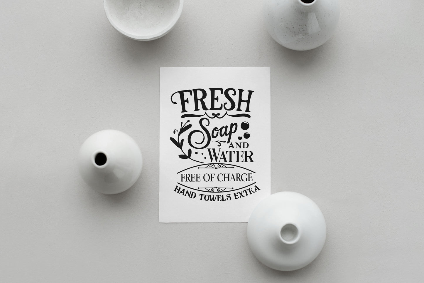 Fresh Soap Print