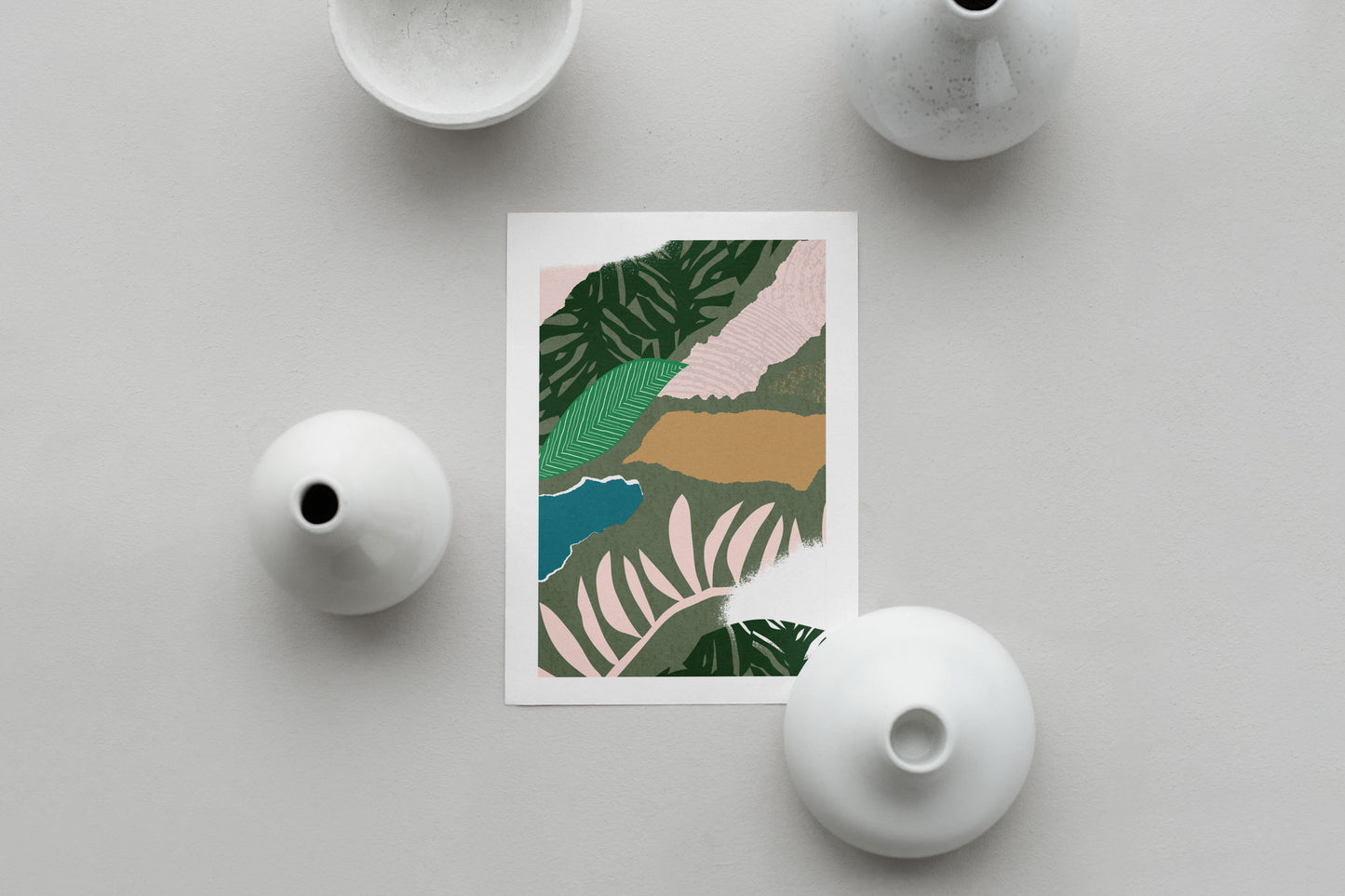 Mismatch Jungle Print