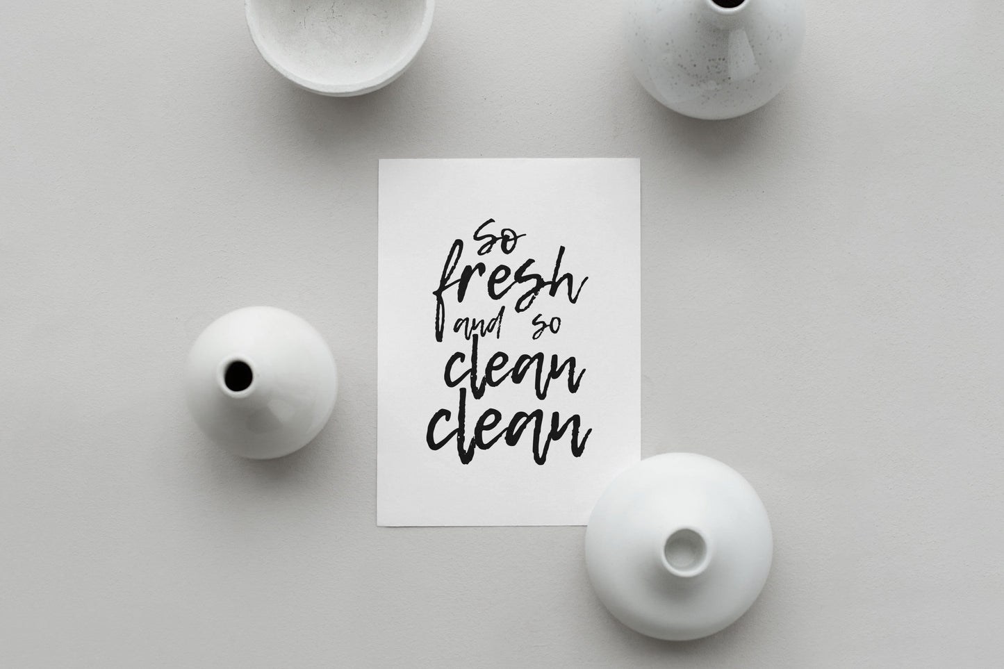 So Fresh Print