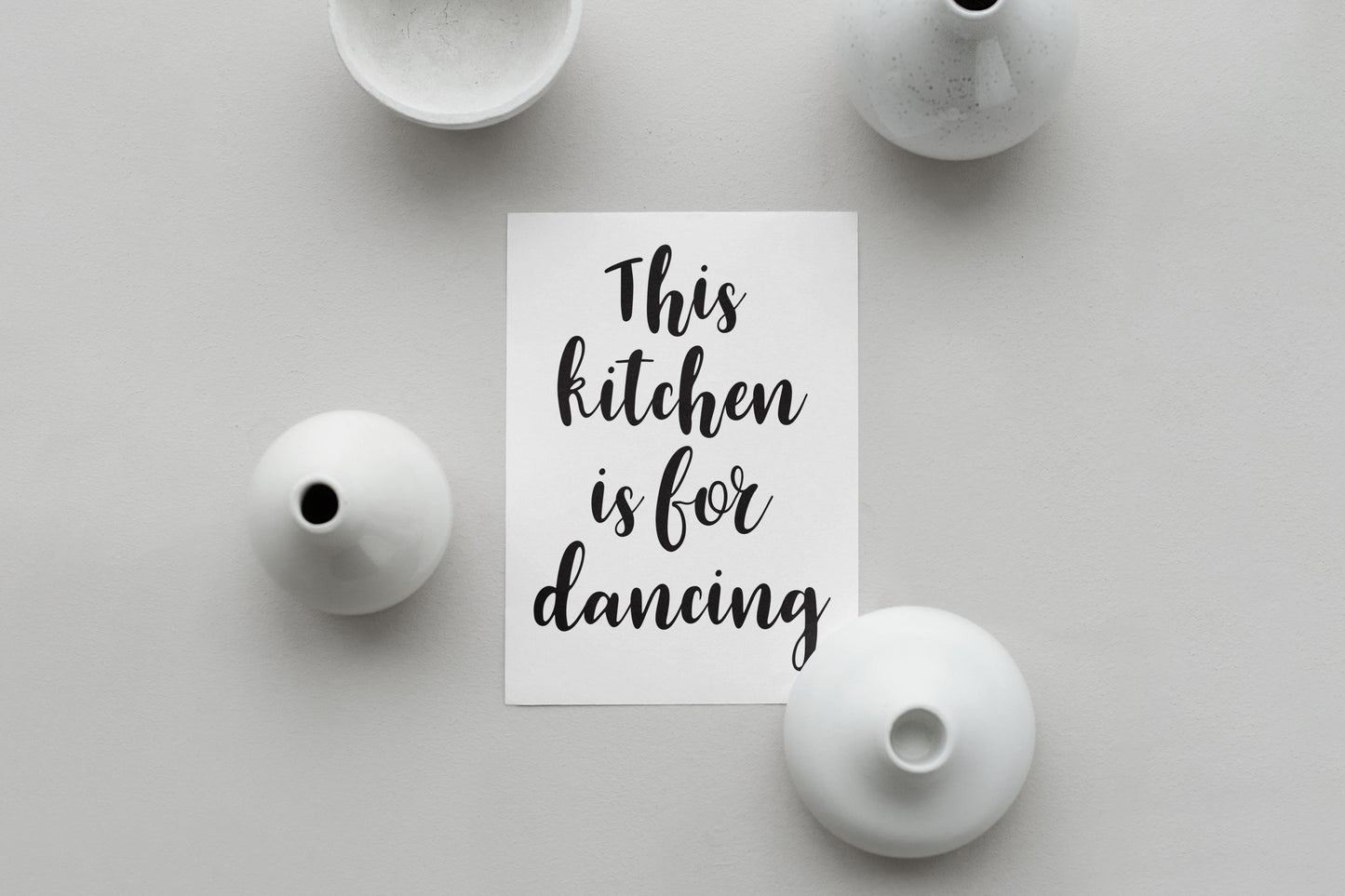 This Kitchen is For Dancing Print