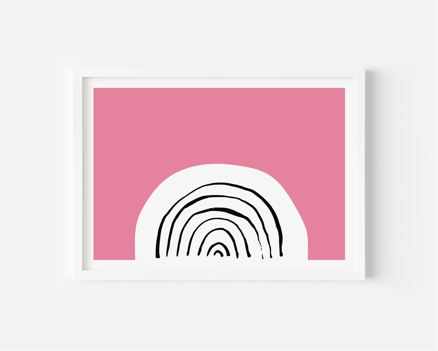 Rainbow Pink Funk Print