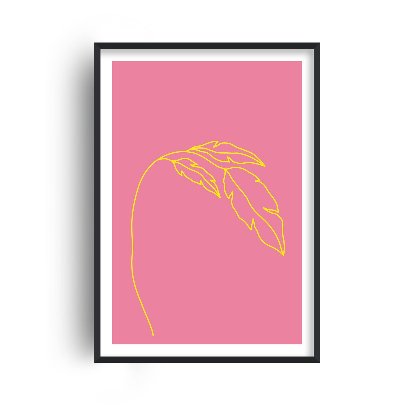 Plant Pink Funk Print