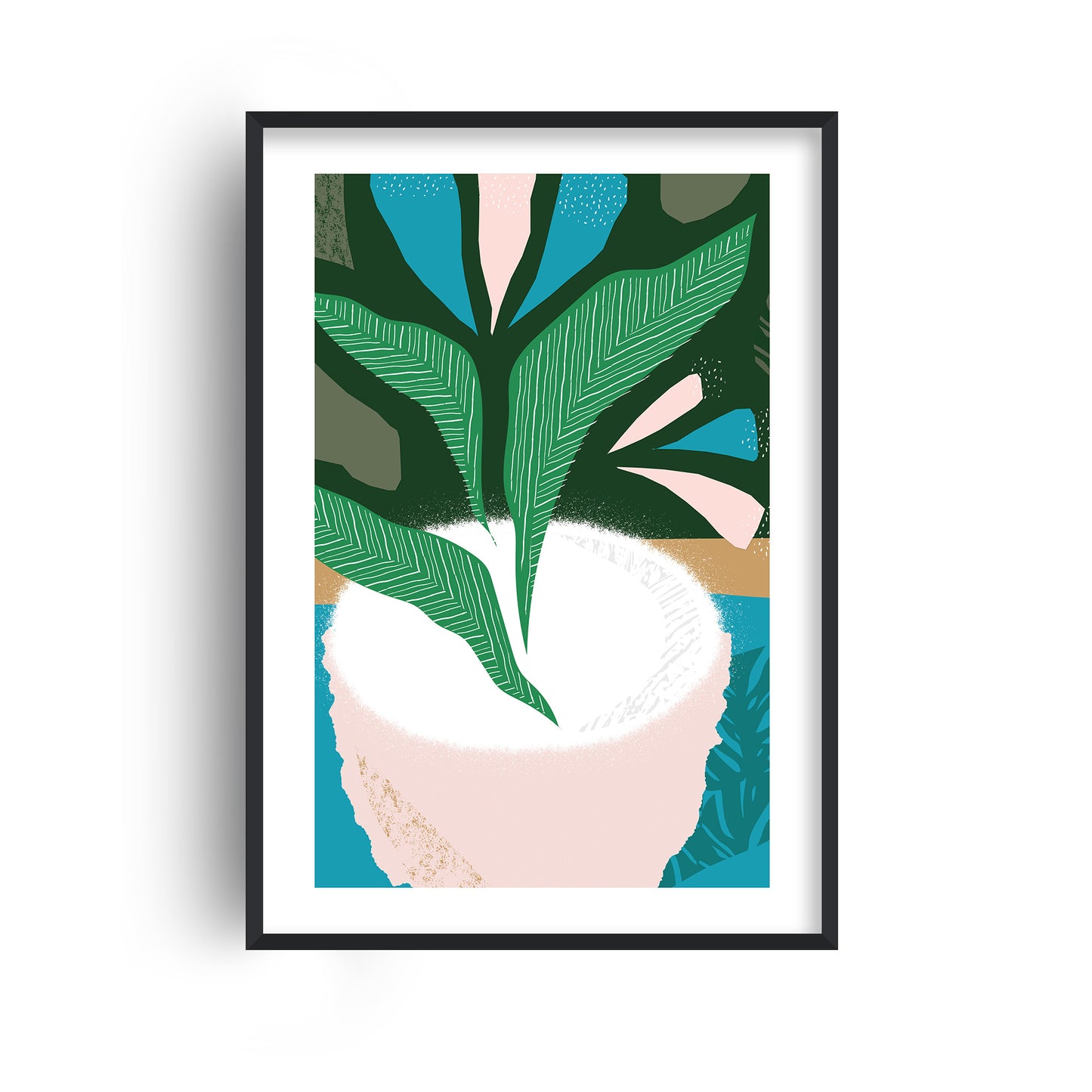 Plant Pot Jungle Print