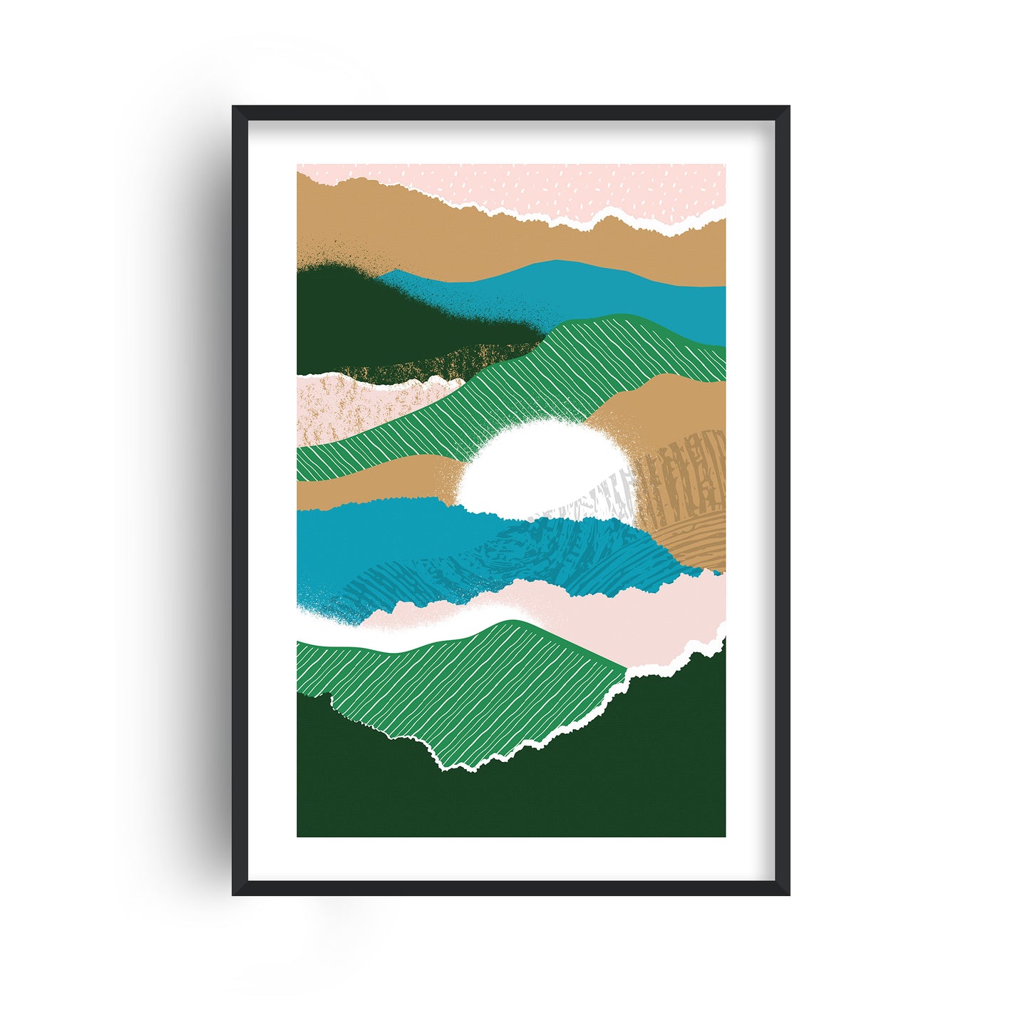 Sunrise Jungle Print