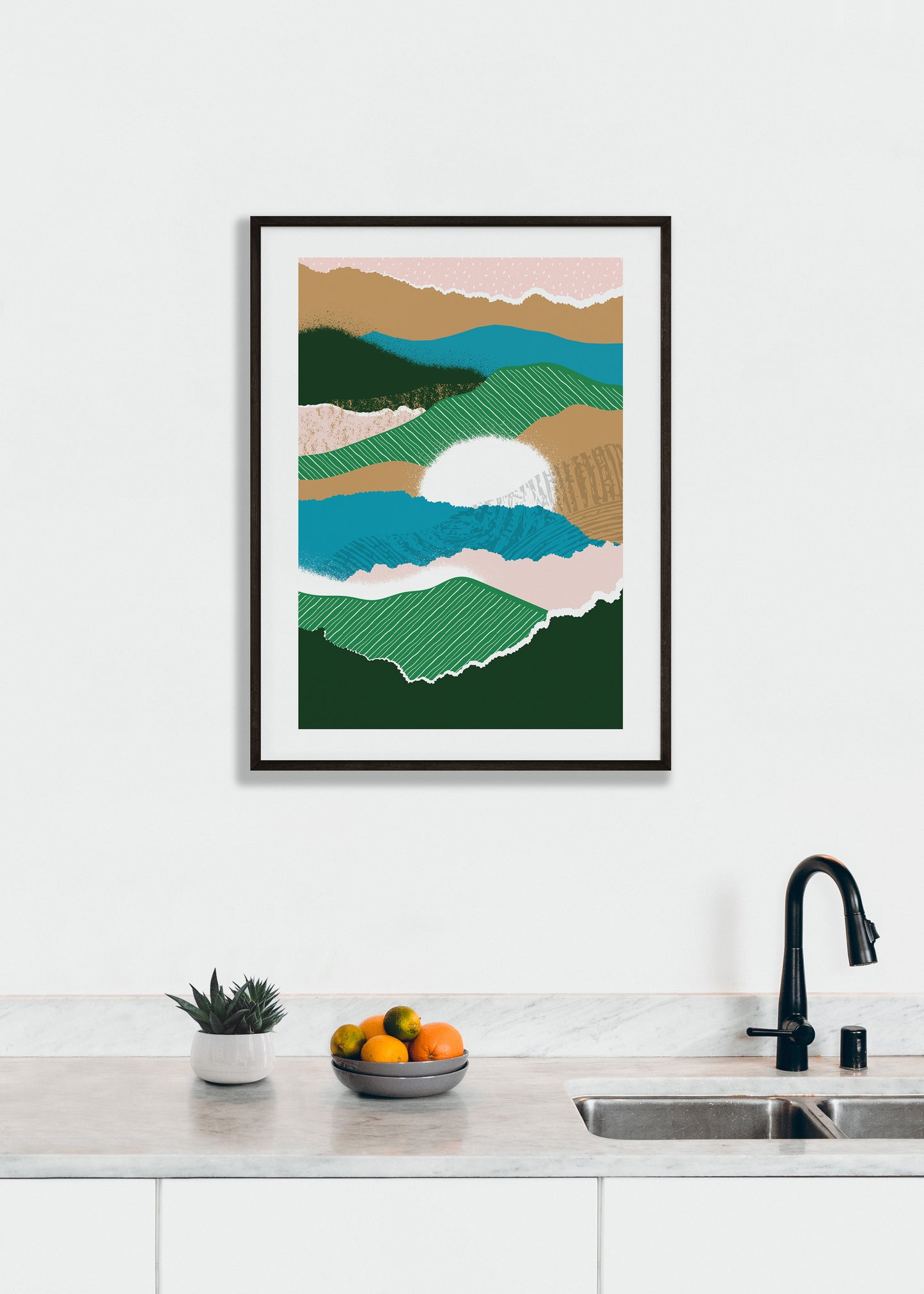 Sunrise Jungle Print