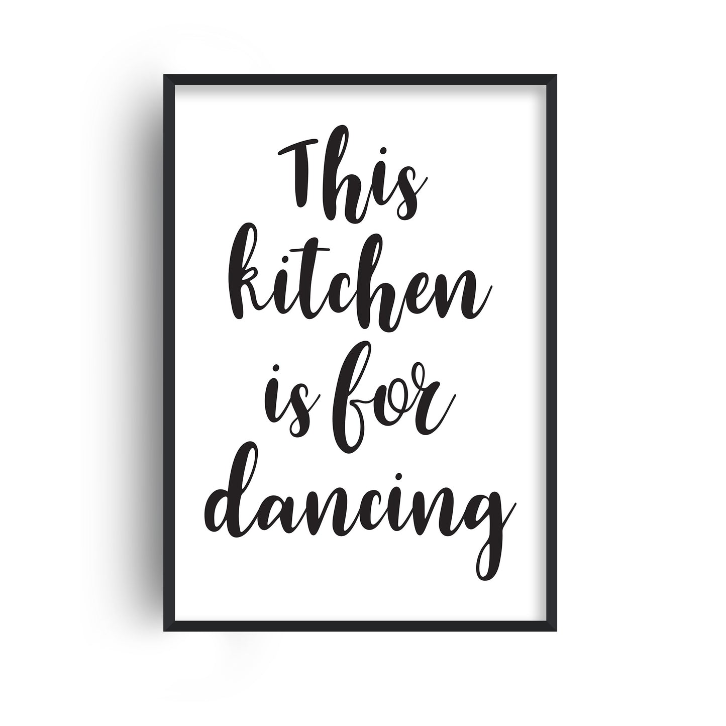 This Kitchen is For Dancing Print