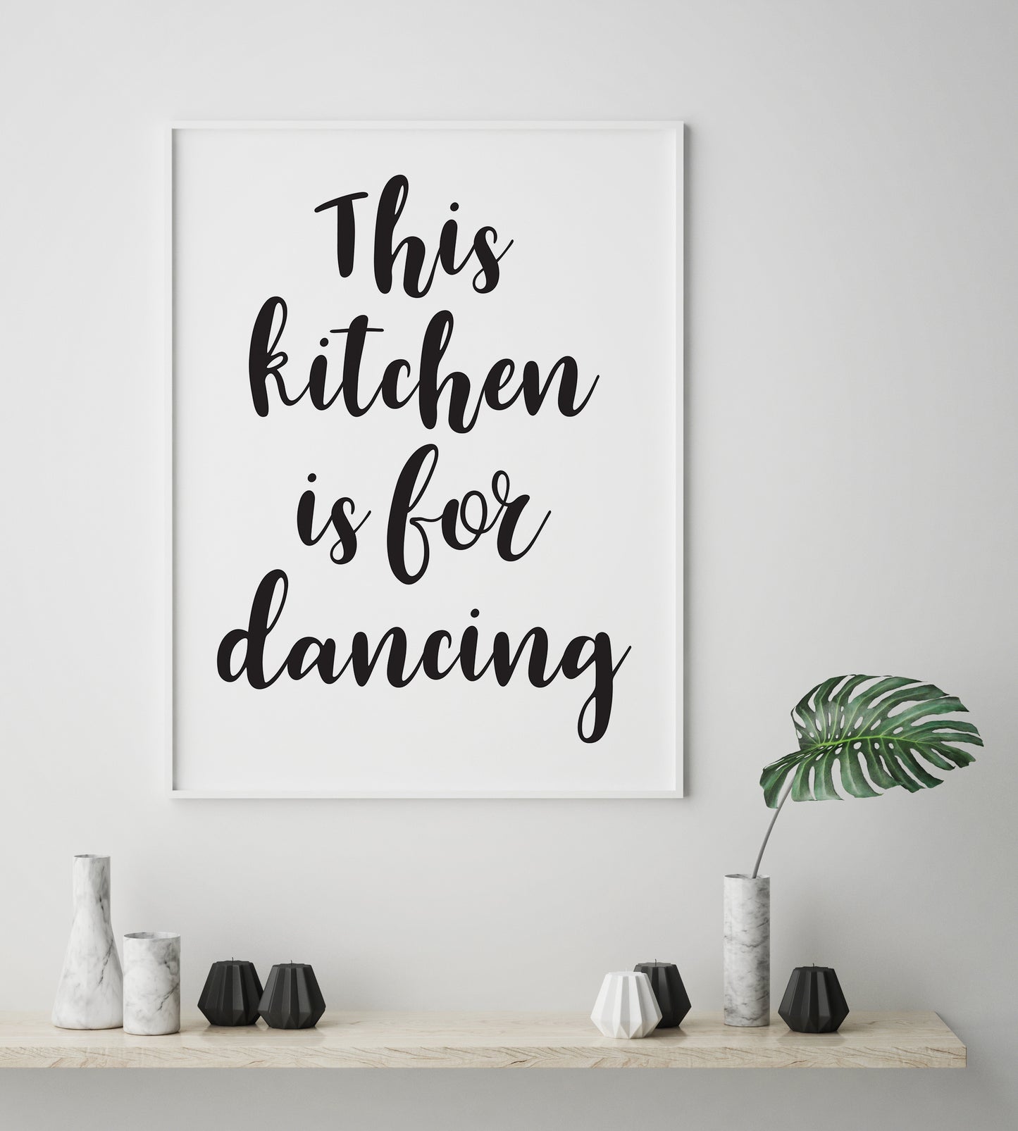 This Kitchen is For Dancing Print