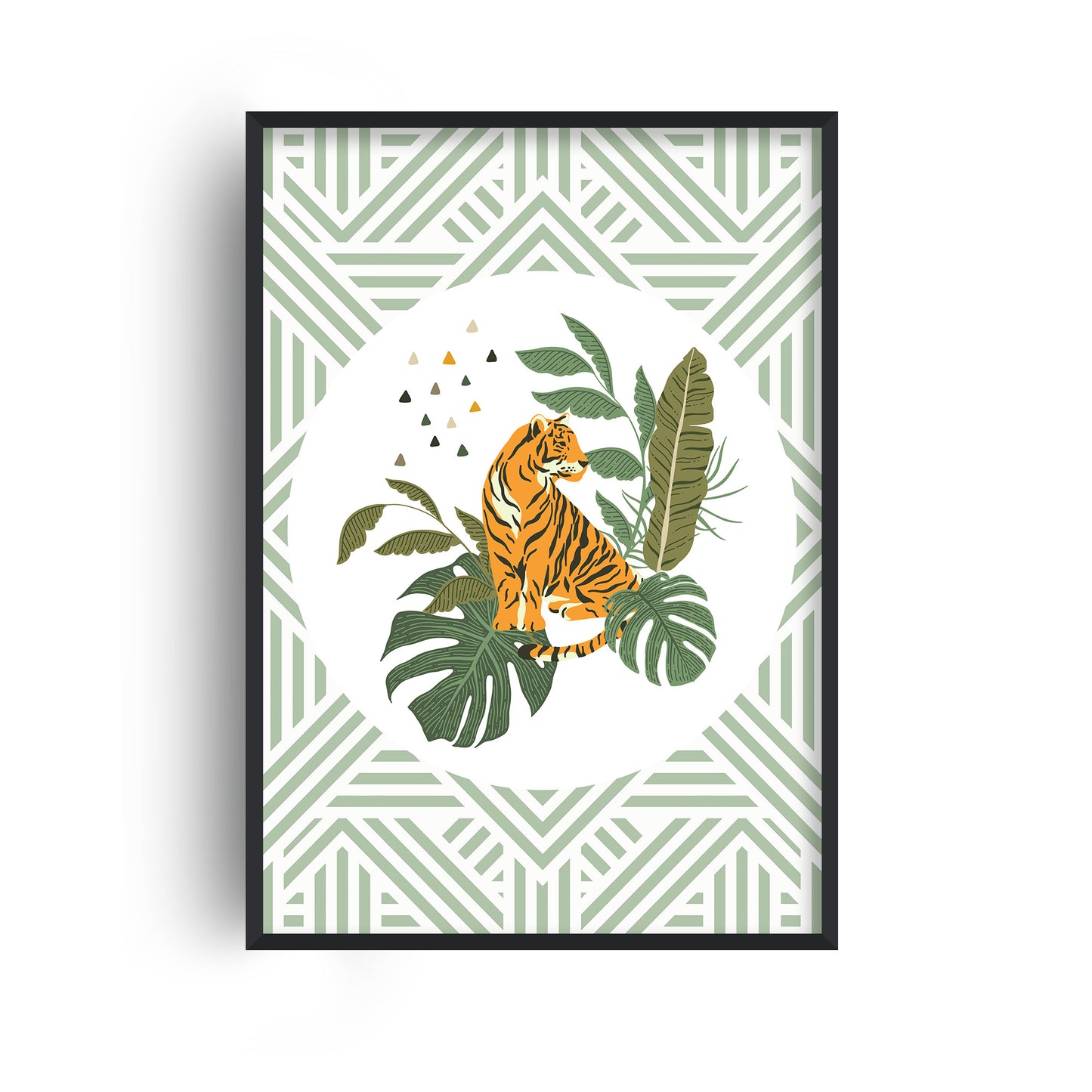 Wild Collection Aztec Tiger Print