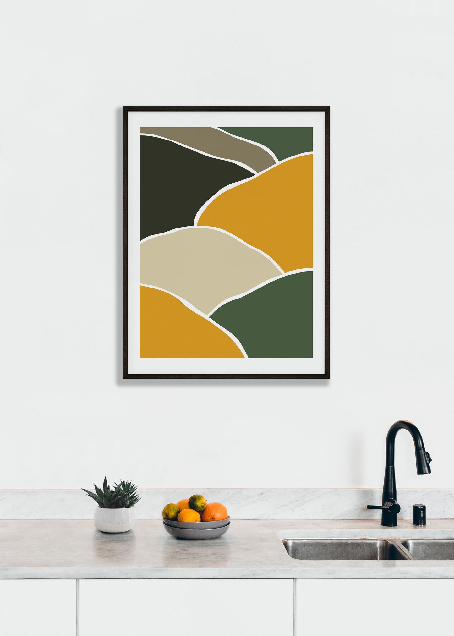 Wild Collection Hills Print