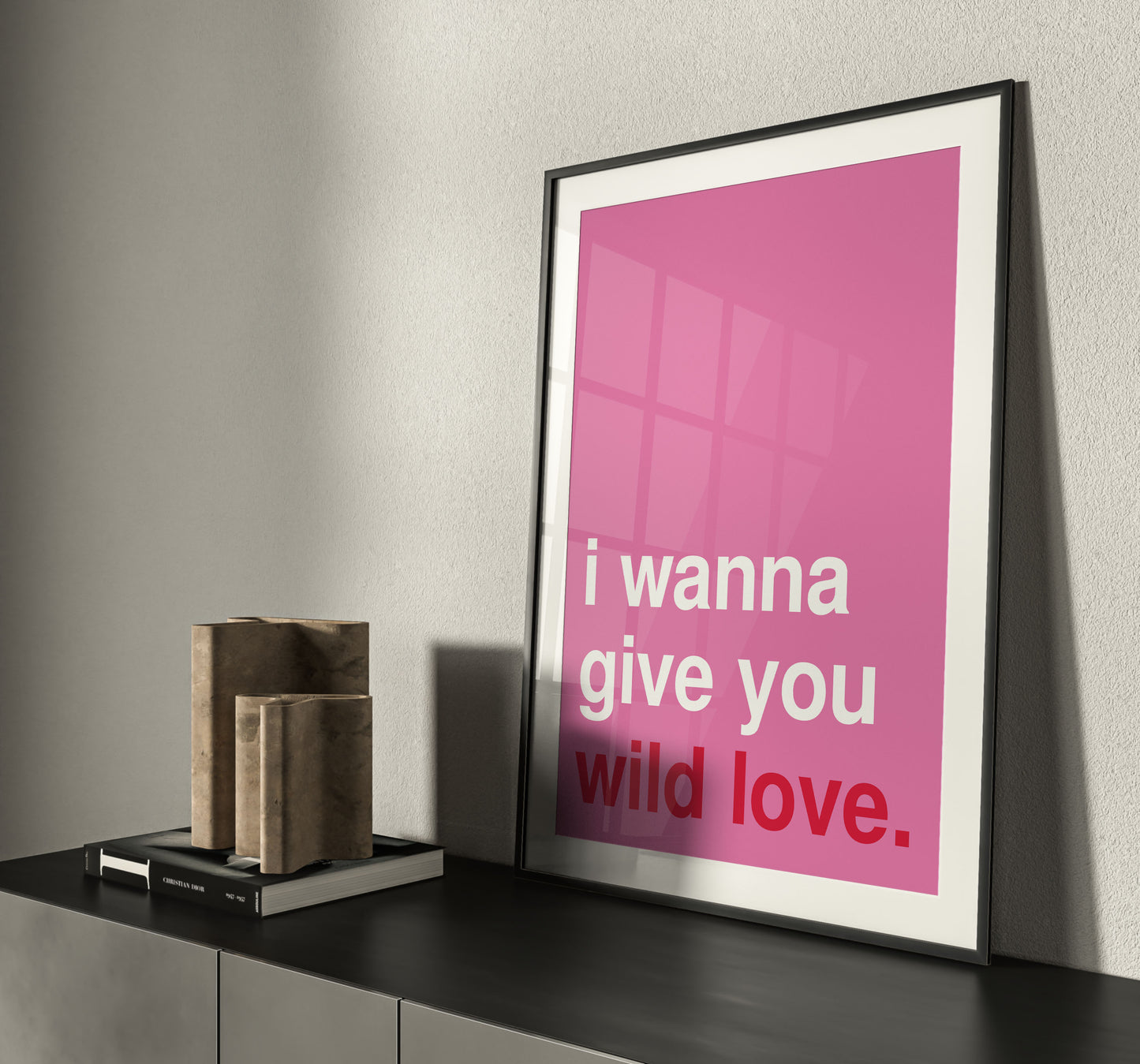 Wild Love Pink Print