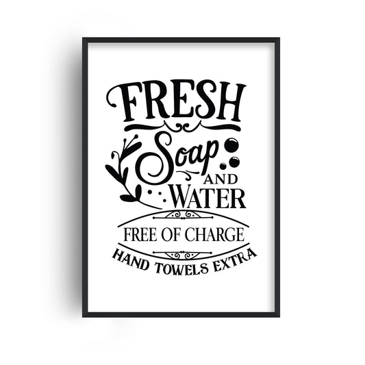 Fresh Soap Print