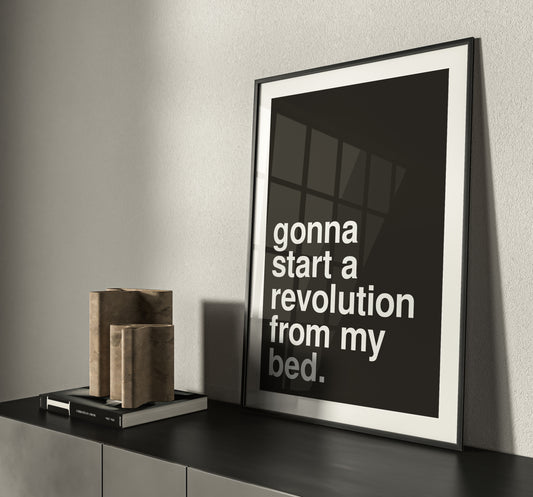 Revolution Black Print
