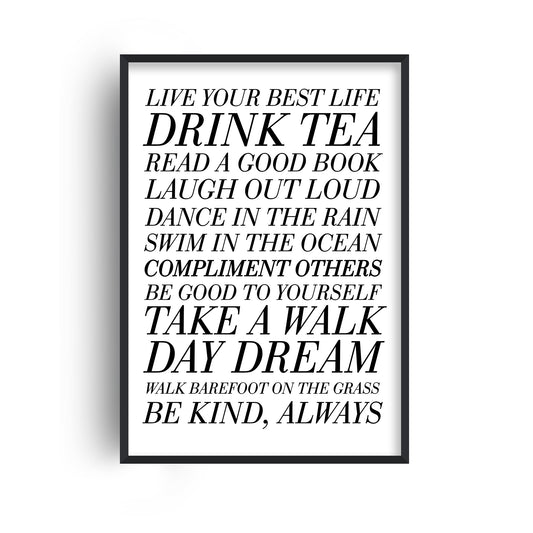 Best Life Print