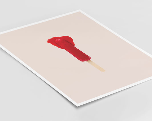 Red Pop Print