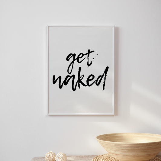 Get Naked Print