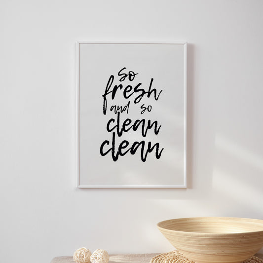 So Fresh Print